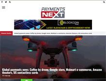 Tablet Screenshot of paymentsnext.com